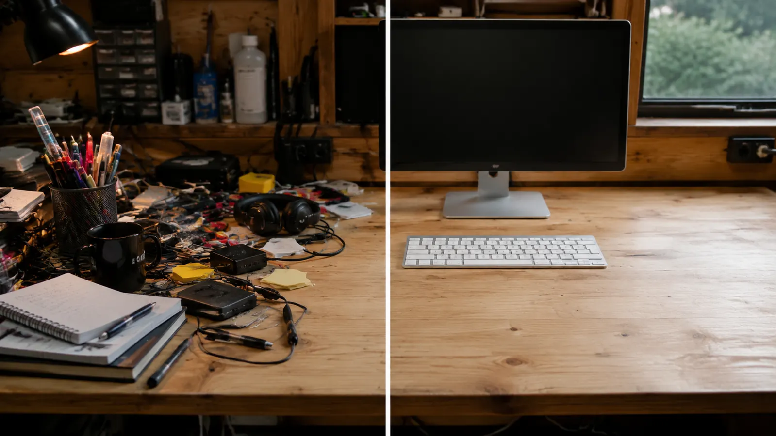 How to Organize Desk Clutter With an Under Desk Drawer